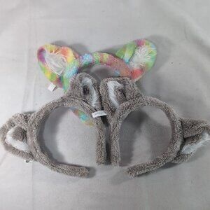 3 Set Great Wolf Lodge Headbands Wolf Ear Dog Souvenir Unisex Kids Party Furry